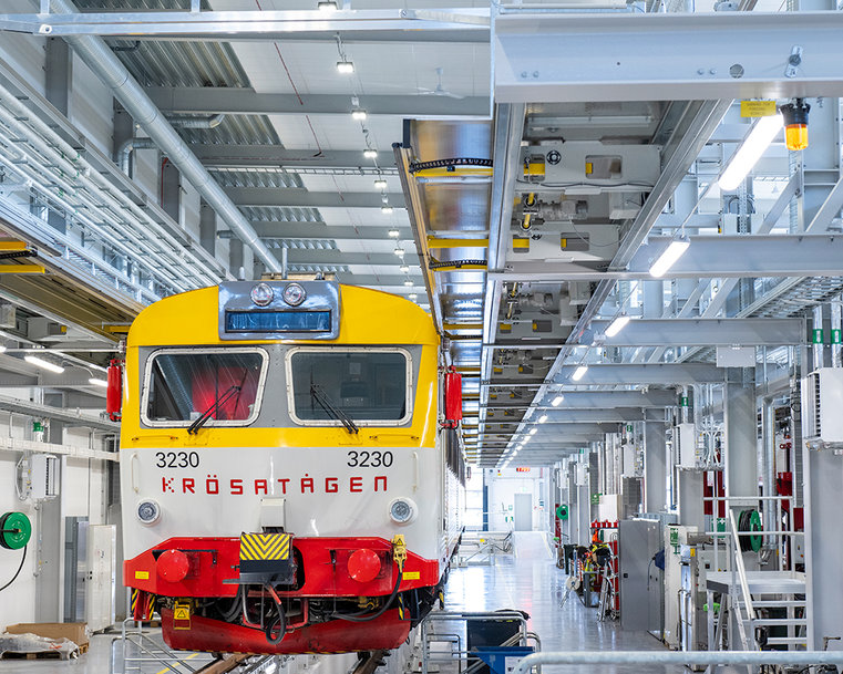 EUROMAINT OPENS THE MOST ADVANCED TRAIN MAINTENANCE DEPOT IN SWEDEN 